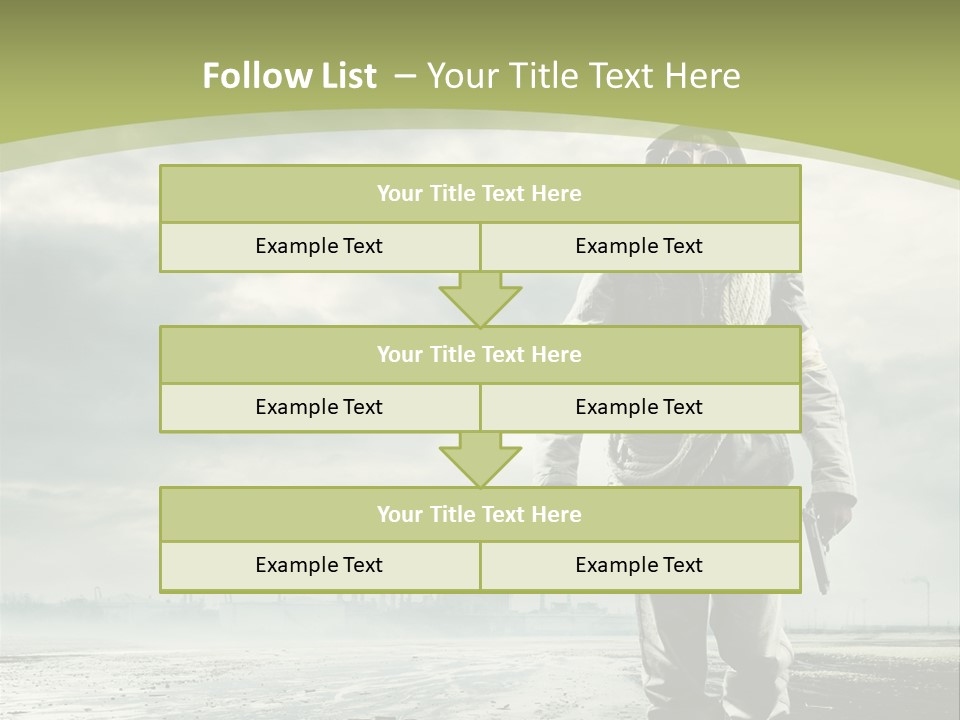 Busy Apocalypse Unpleasant Smell PowerPoint Template