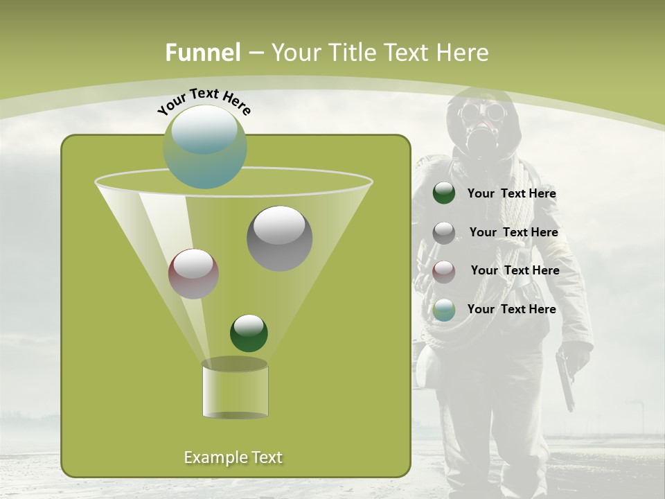 Busy Apocalypse Unpleasant Smell PowerPoint Template