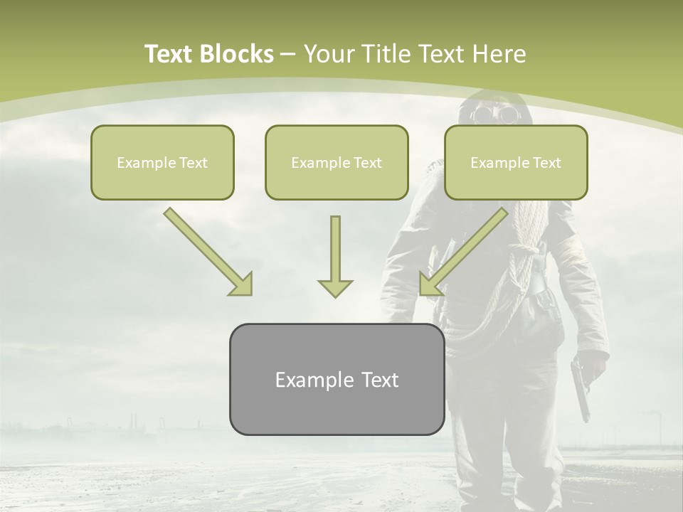 Busy Apocalypse Unpleasant Smell PowerPoint Template