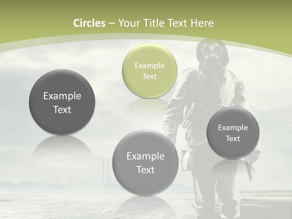 Busy Apocalypse Unpleasant Smell PowerPoint Template