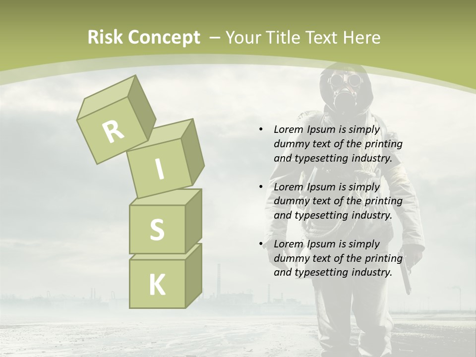 Busy Apocalypse Unpleasant Smell PowerPoint Template