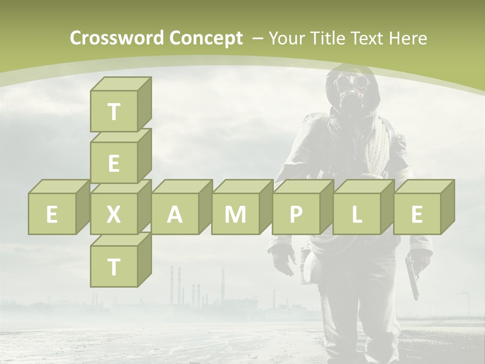 Busy Apocalypse Unpleasant Smell PowerPoint Template