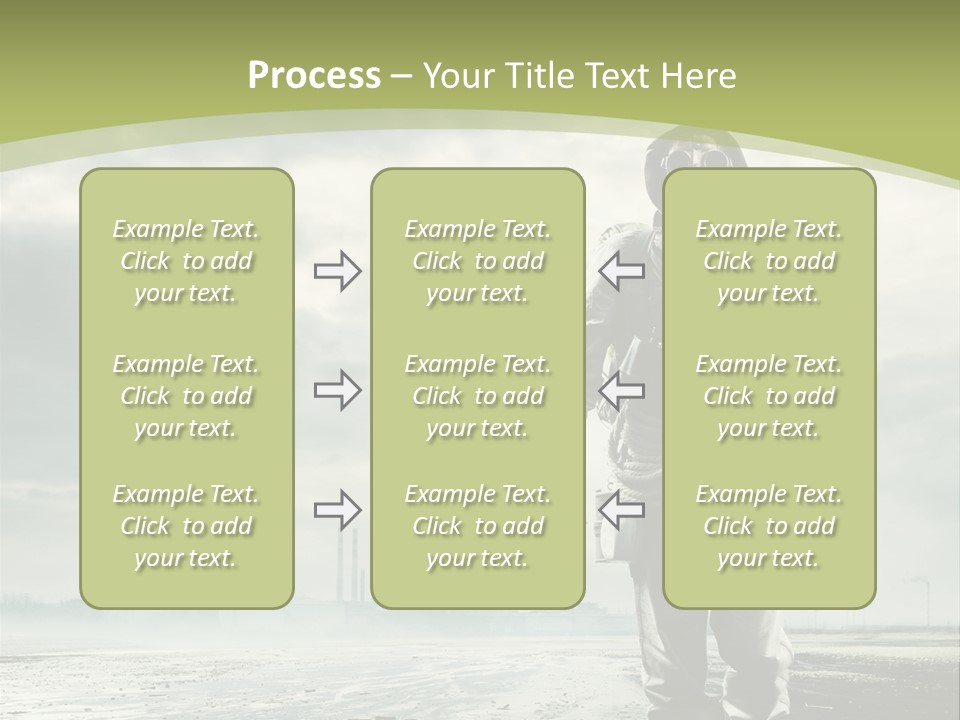 Busy Apocalypse Unpleasant Smell PowerPoint Template