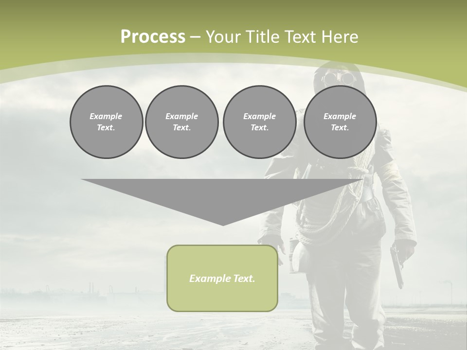 Busy Apocalypse Unpleasant Smell PowerPoint Template