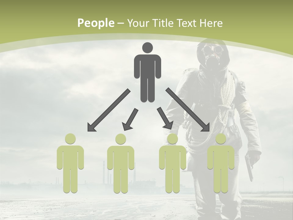 Busy Apocalypse Unpleasant Smell PowerPoint Template