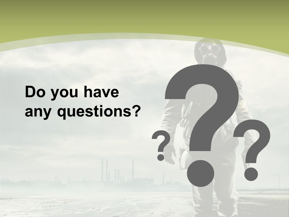 Busy Apocalypse Unpleasant Smell PowerPoint Template