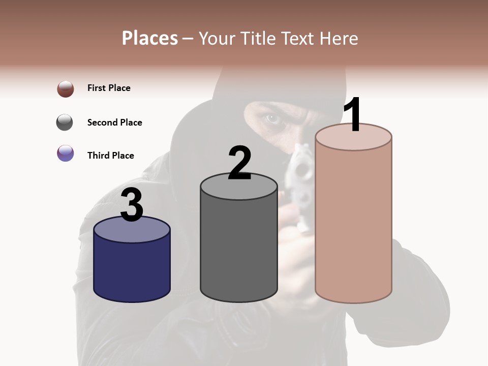 Despair Man  PowerPoint Template