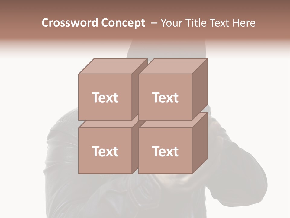 Despair Man  PowerPoint Template