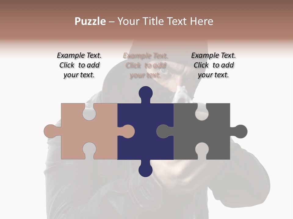 Despair Man  PowerPoint Template