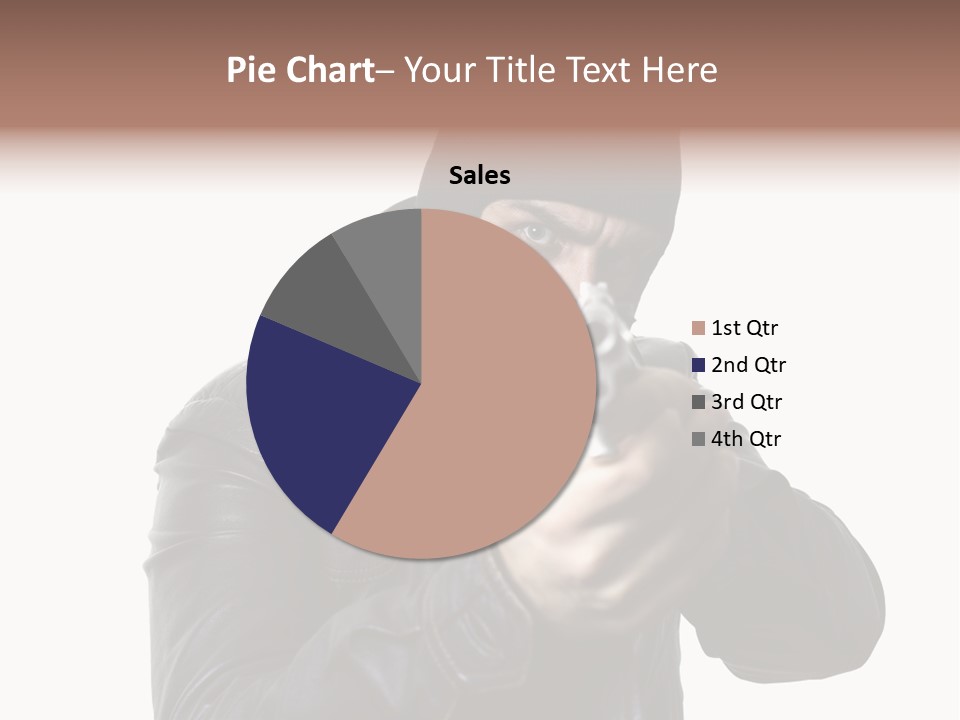 Despair Man  PowerPoint Template