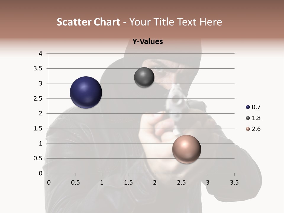 Despair Man  PowerPoint Template