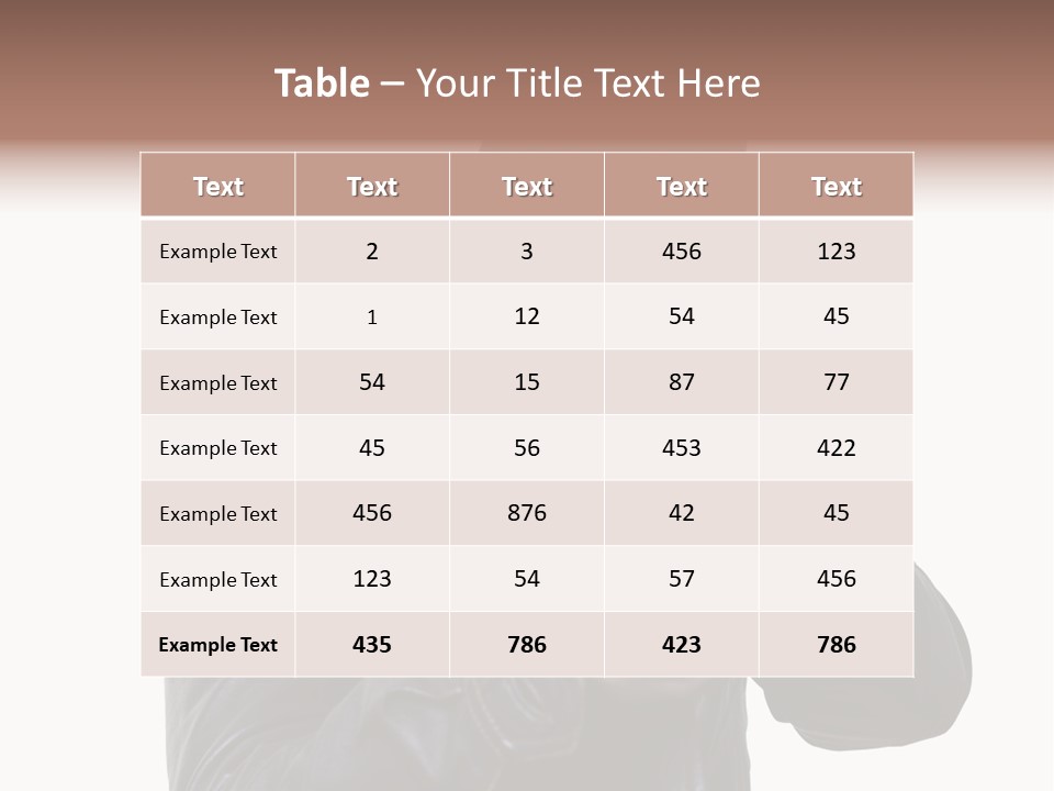 Despair Man  PowerPoint Template