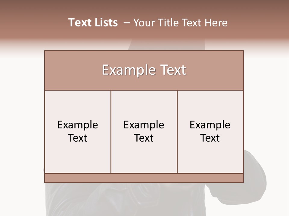 Despair Man  PowerPoint Template