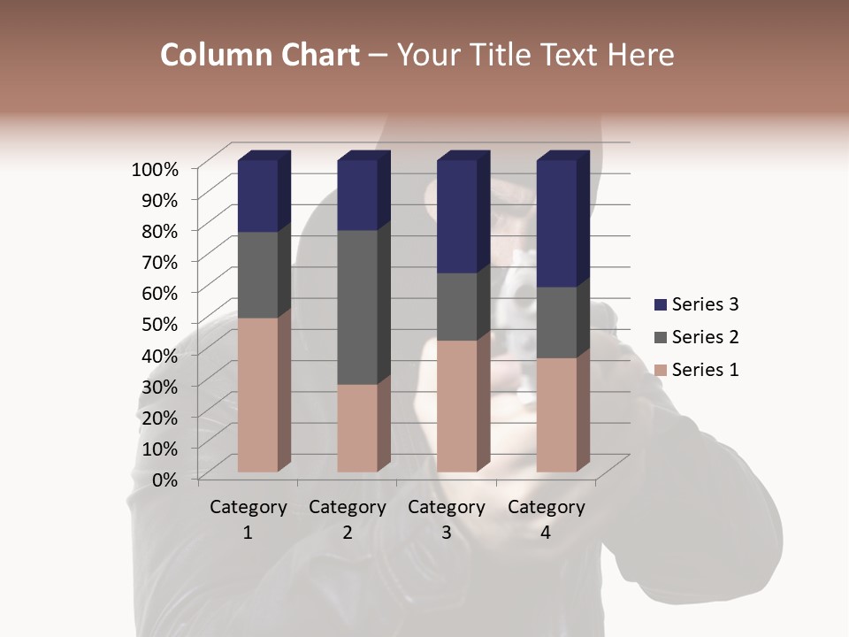 Despair Man  PowerPoint Template