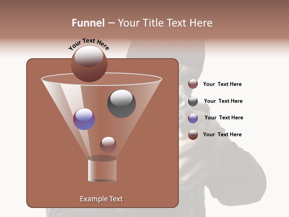 Despair Man  PowerPoint Template