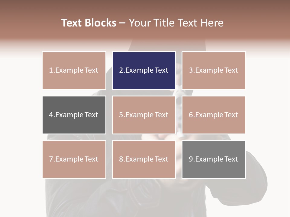 Despair Man  PowerPoint Template