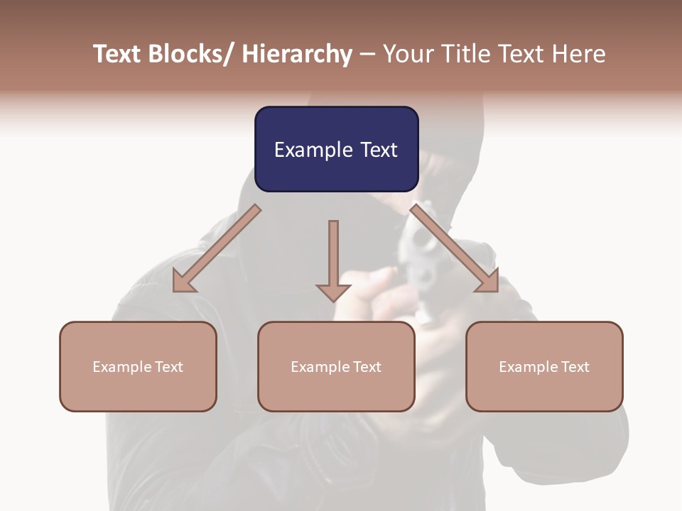Despair Man  PowerPoint Template