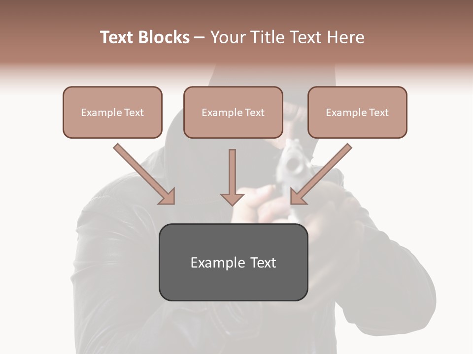 Despair Man  PowerPoint Template