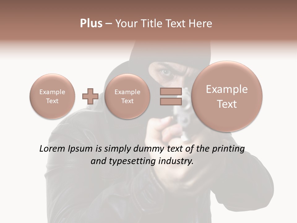 Despair Man  PowerPoint Template