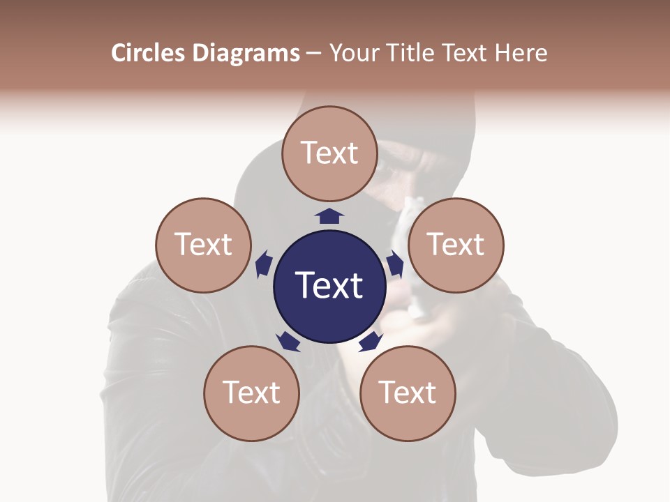 Despair Man  PowerPoint Template