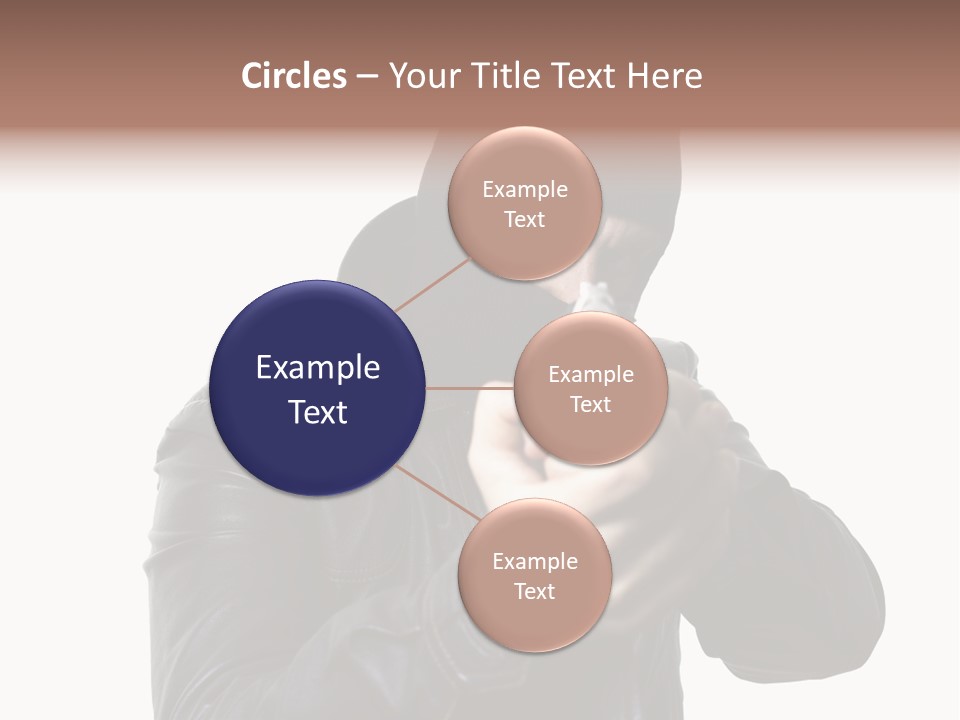 Despair Man  PowerPoint Template