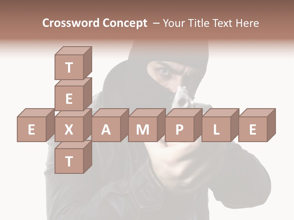 Despair Man  PowerPoint Template