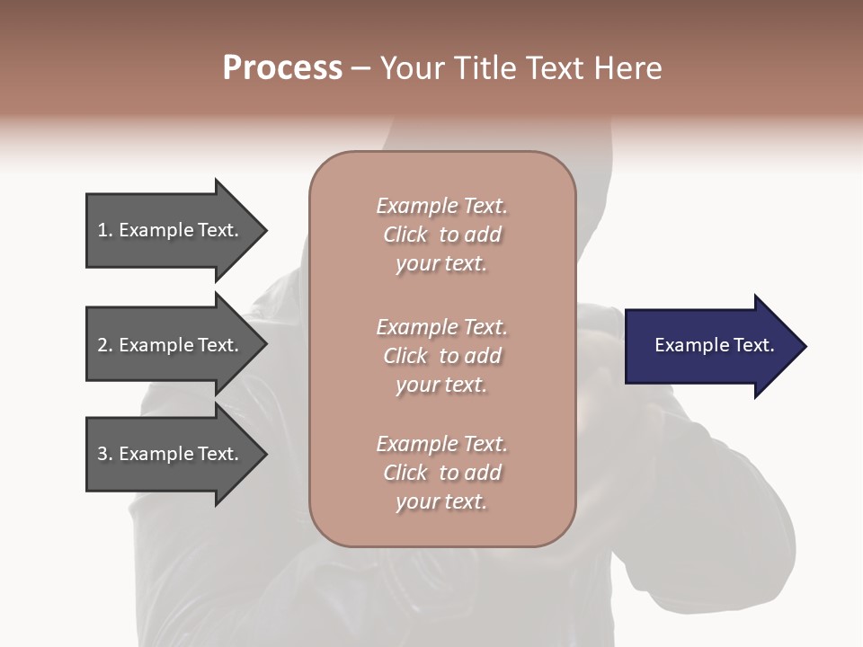 Despair Man  PowerPoint Template