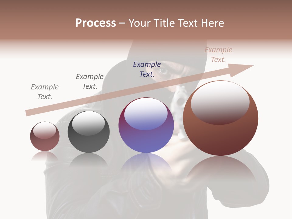 Despair Man  PowerPoint Template