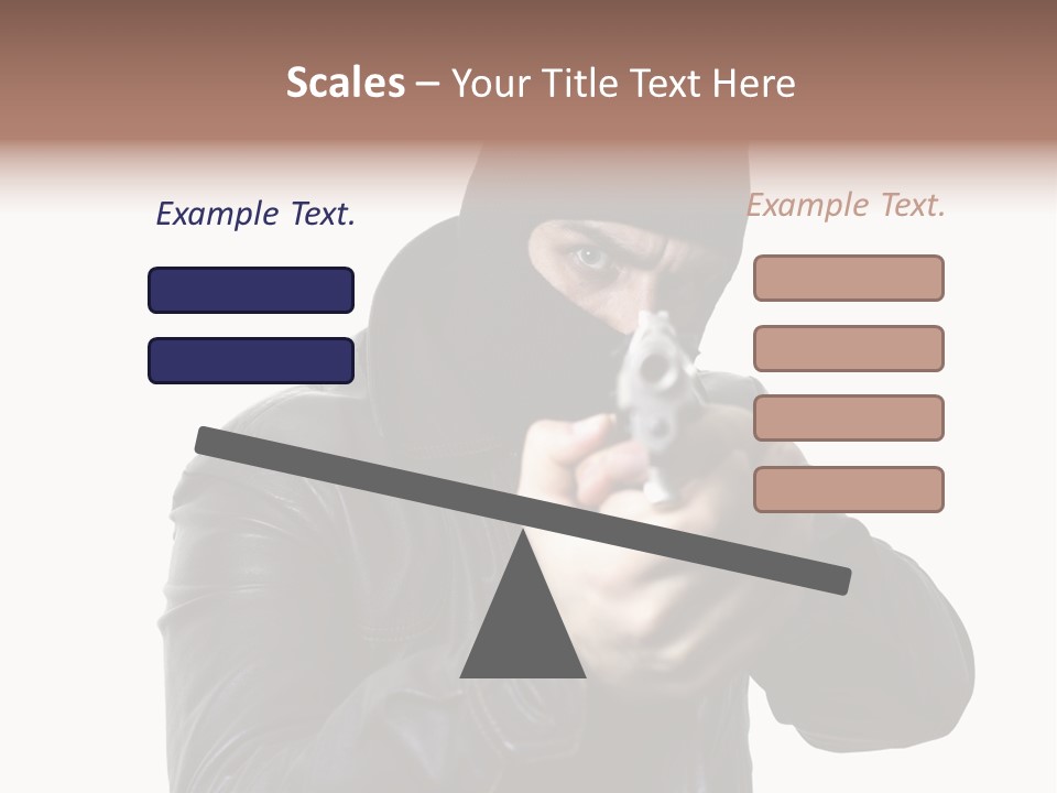 Despair Man  PowerPoint Template