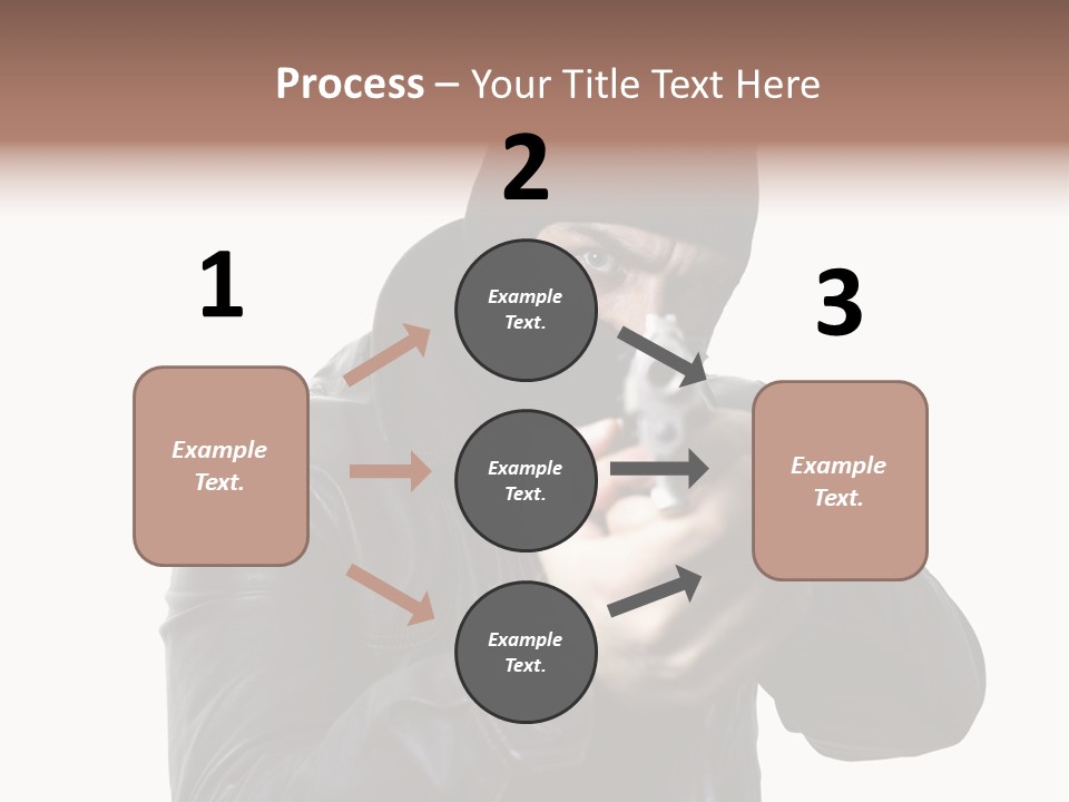 Despair Man  PowerPoint Template