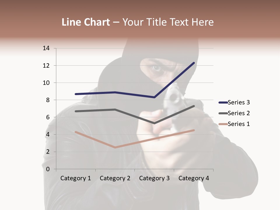 Despair Man  PowerPoint Template