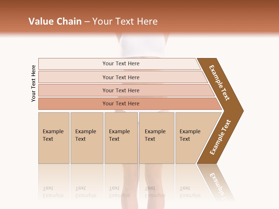 One Yoga Figure PowerPoint Template