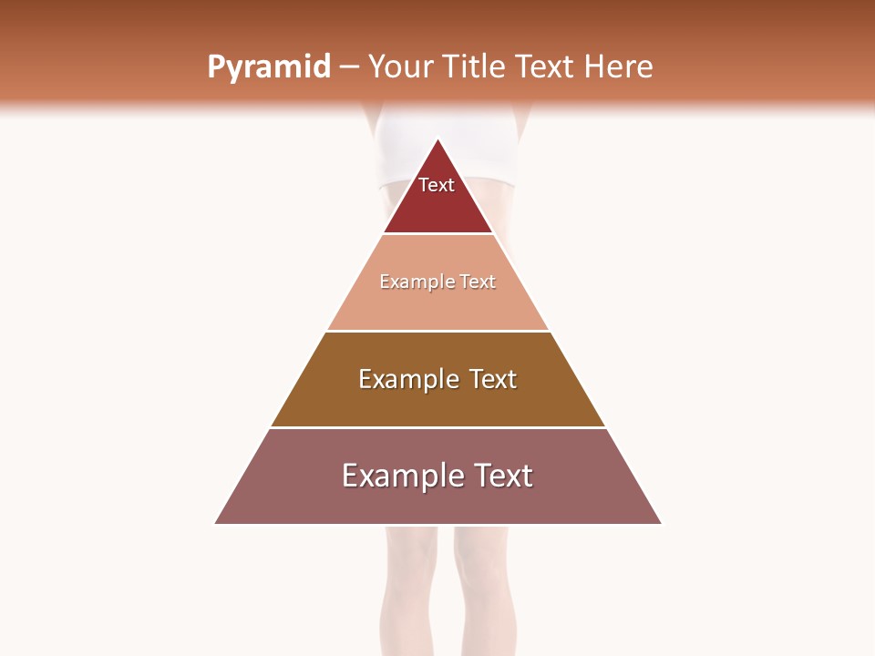 One Yoga Figure PowerPoint Template