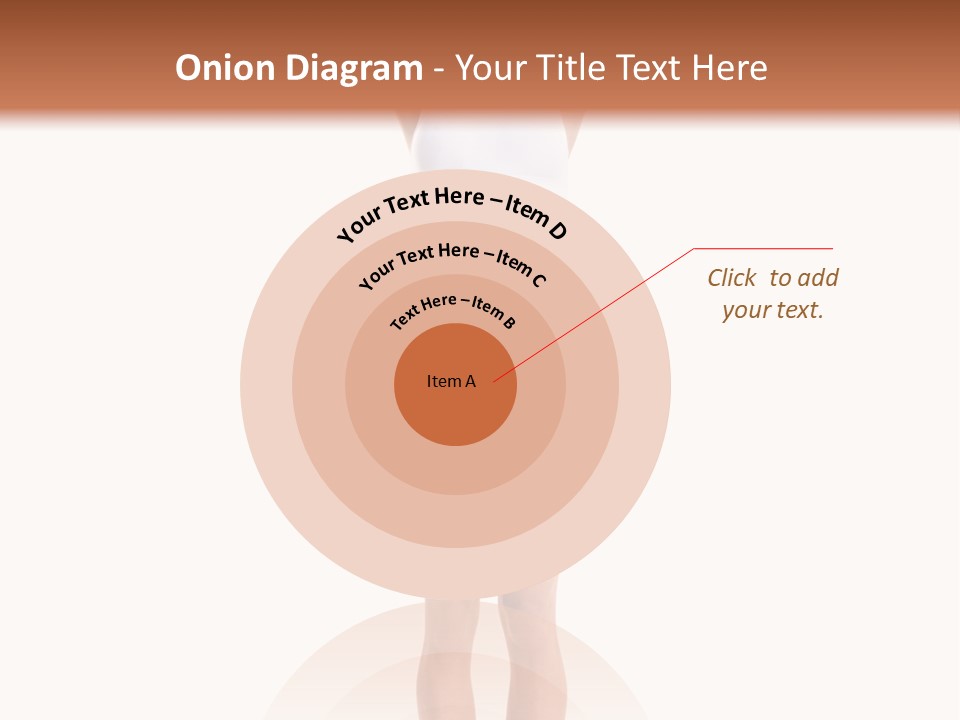 One Yoga Figure PowerPoint Template