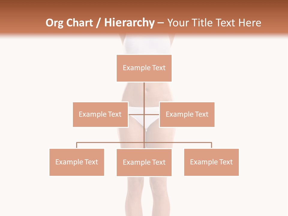 One Yoga Figure PowerPoint Template