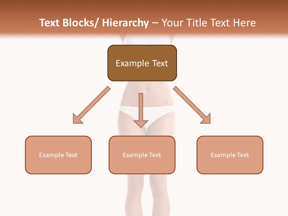 One Yoga Figure PowerPoint Template