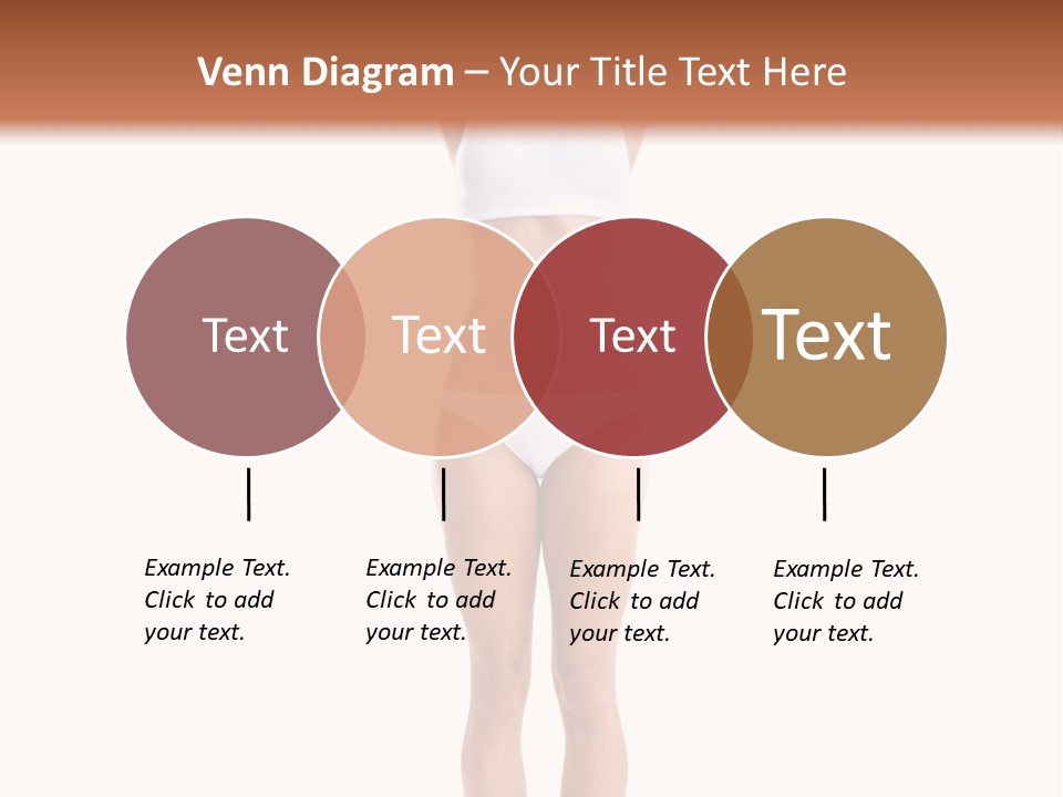 One Yoga Figure PowerPoint Template