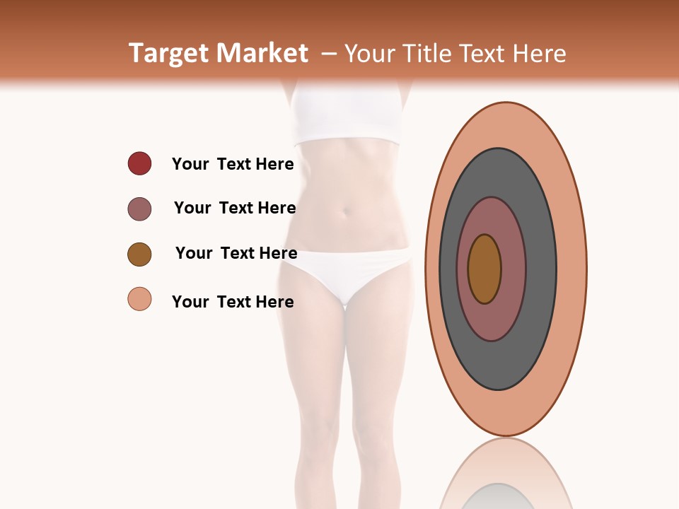 One Yoga Figure PowerPoint Template