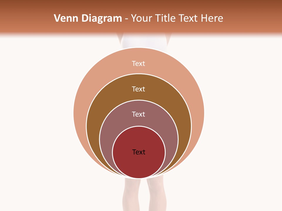 One Yoga Figure PowerPoint Template