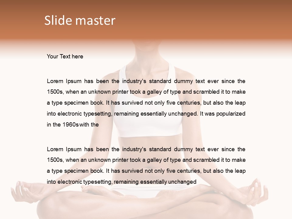 Lotus Real Relaxed PowerPoint Template