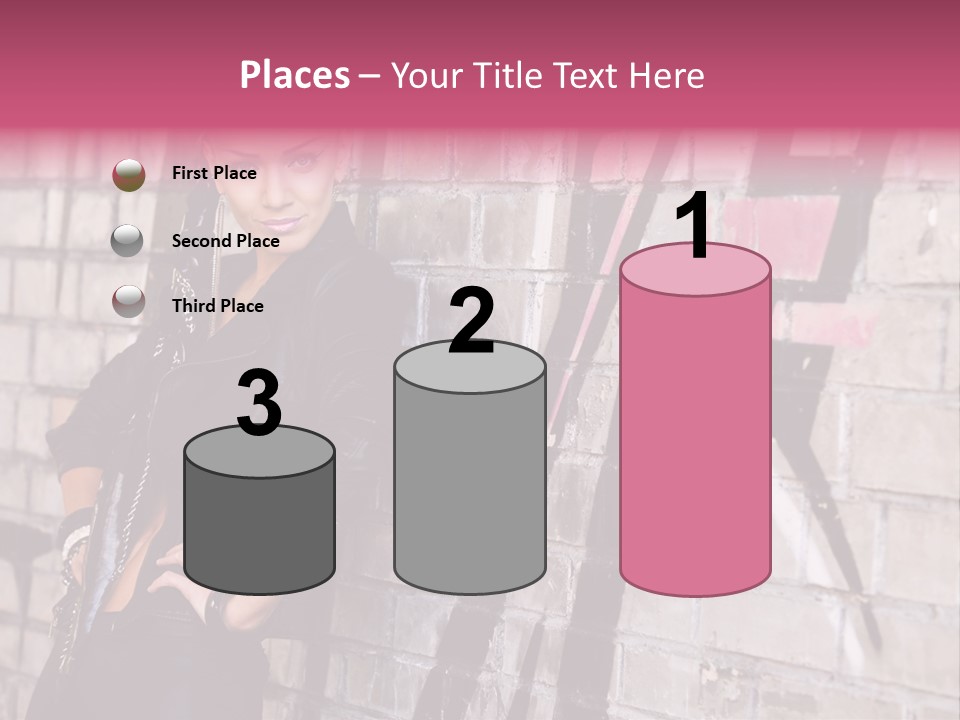 Lady Girlfriend Cute PowerPoint Template