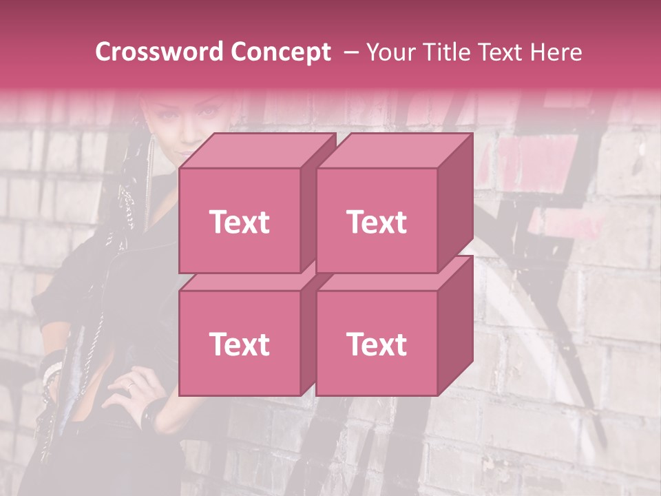 Lady Girlfriend Cute PowerPoint Template