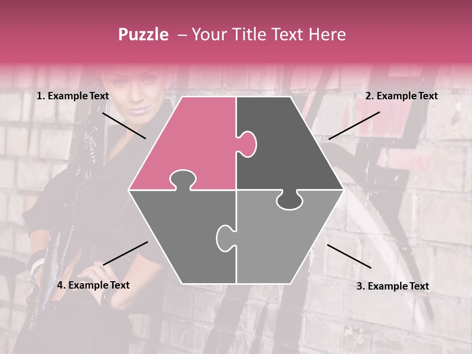 Lady Girlfriend Cute PowerPoint Template