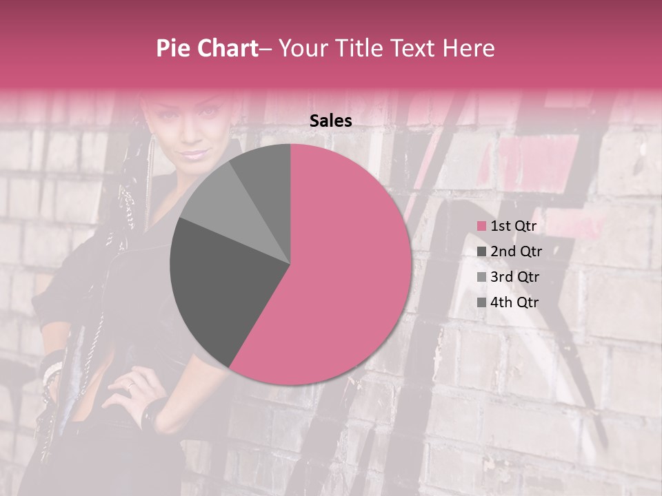 Lady Girlfriend Cute PowerPoint Template