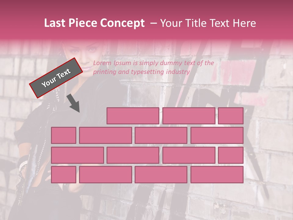 Lady Girlfriend Cute PowerPoint Template