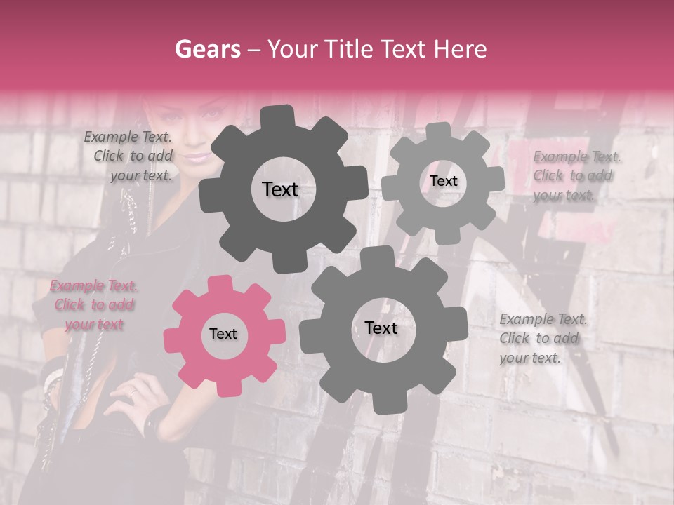 Lady Girlfriend Cute PowerPoint Template