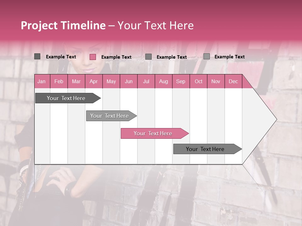 Lady Girlfriend Cute PowerPoint Template