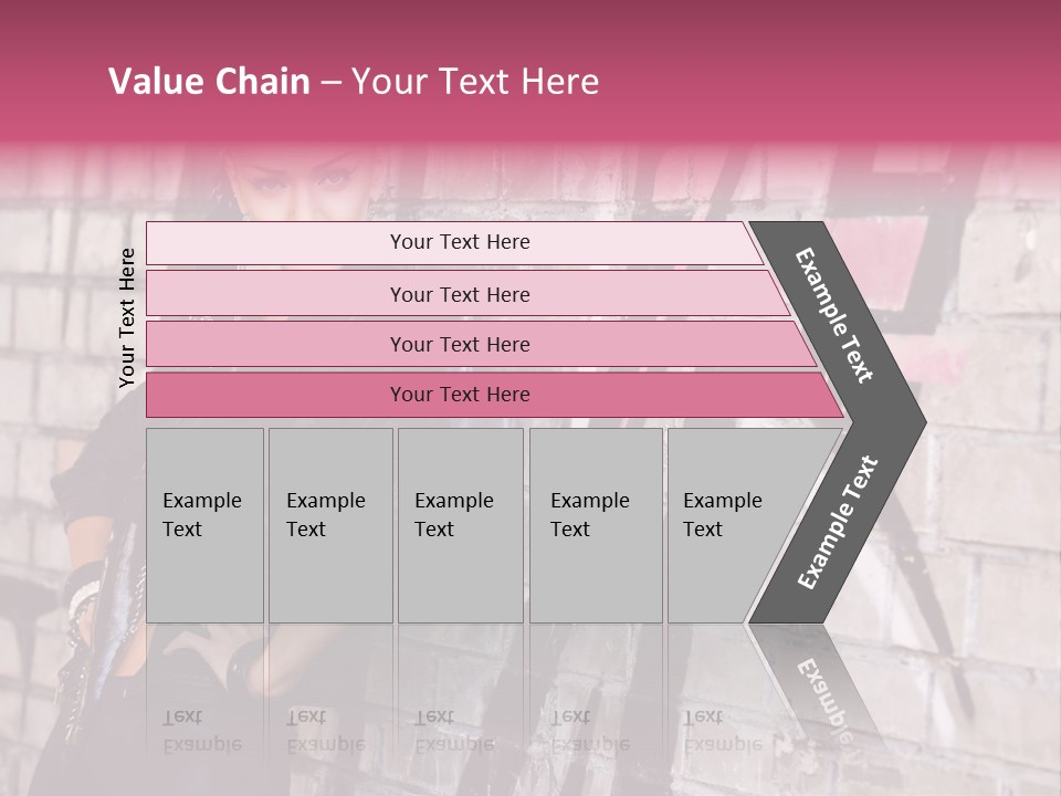 Lady Girlfriend Cute PowerPoint Template