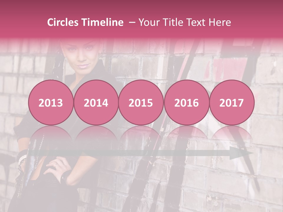 Lady Girlfriend Cute PowerPoint Template