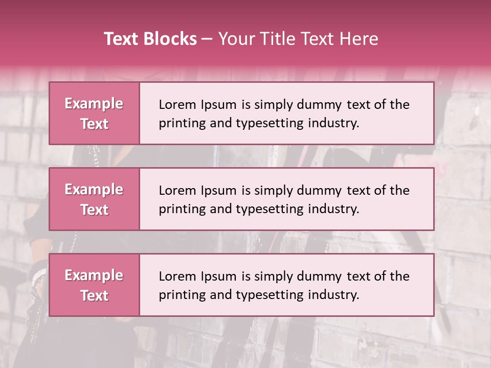 Lady Girlfriend Cute PowerPoint Template